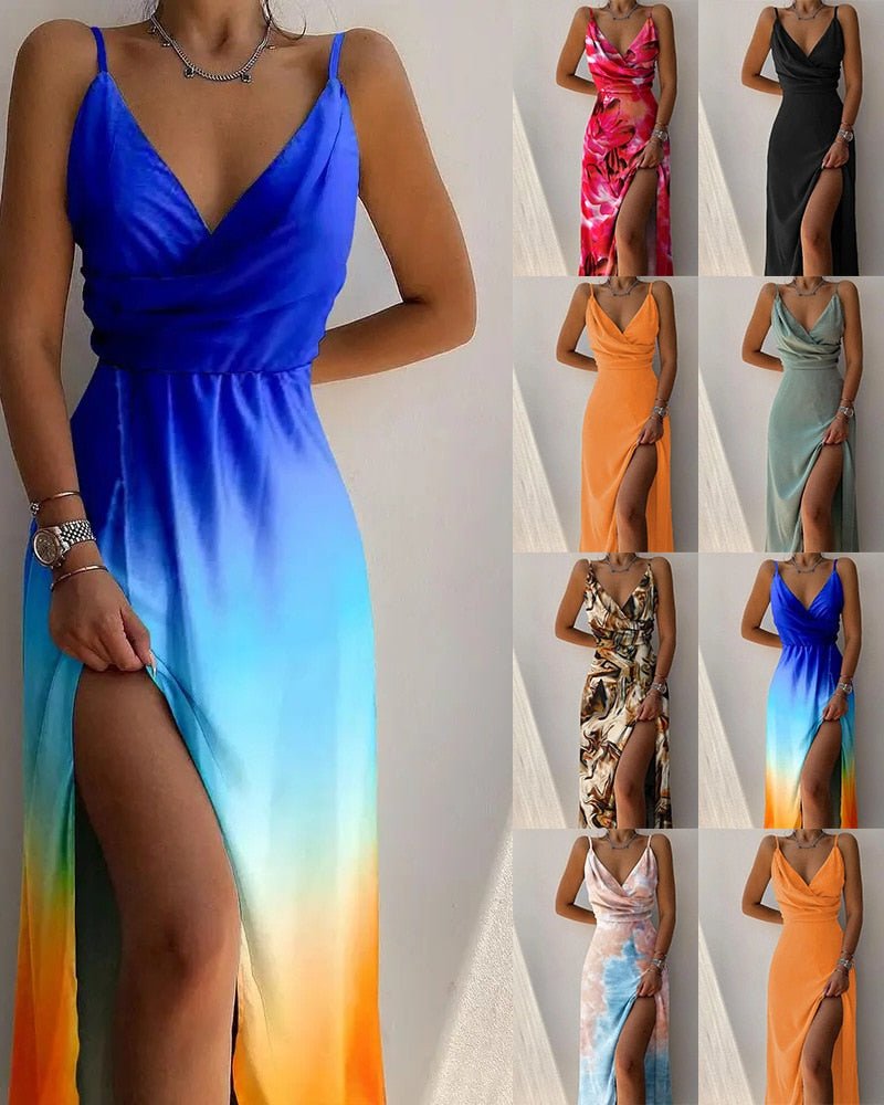 Sienna | Tropical Paradise Maxi Dress